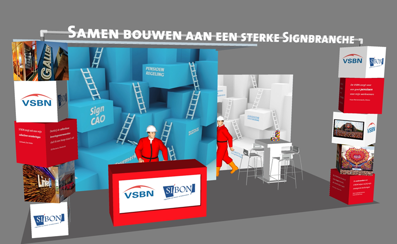 VSBN en SIBON stand